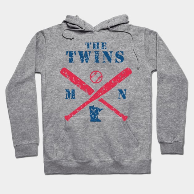 The Twins Baseball Hoodie by PopSmarts